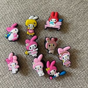 My Melody Croc Charms